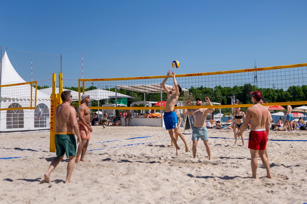 Beachvolleballnetz