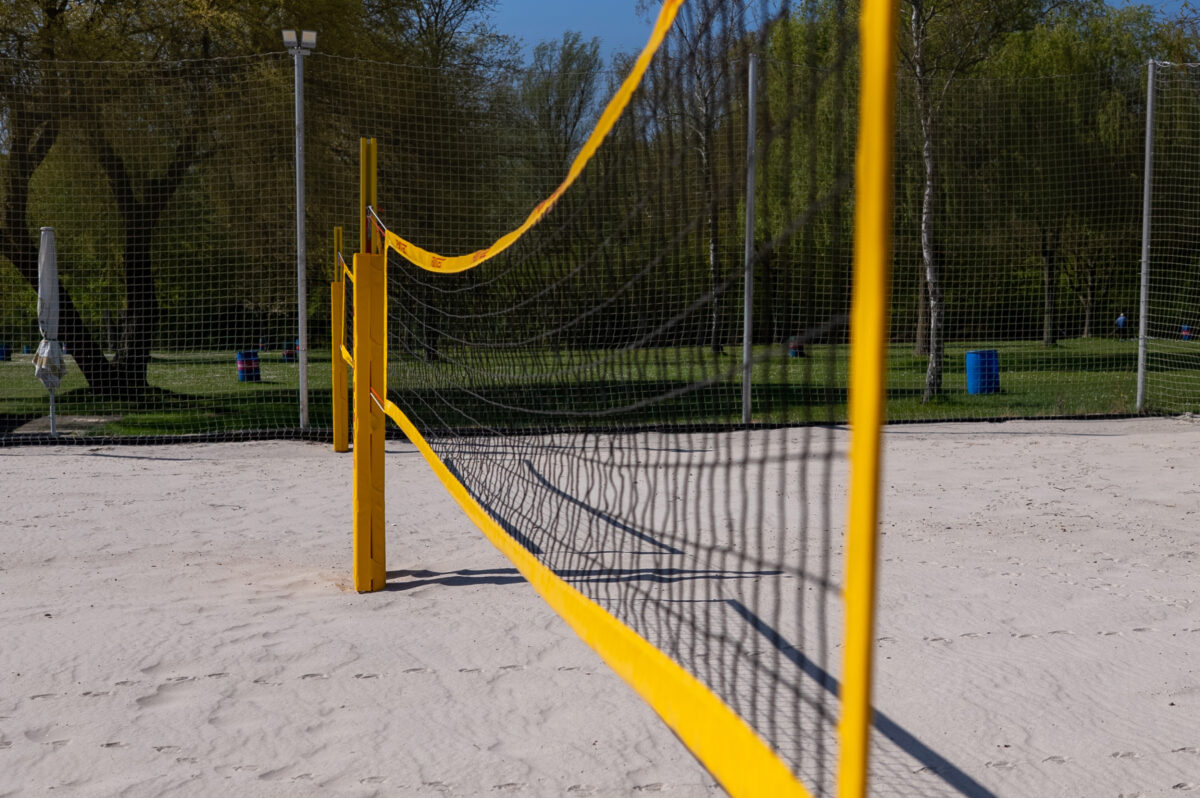 Beachvolleyball-Felder