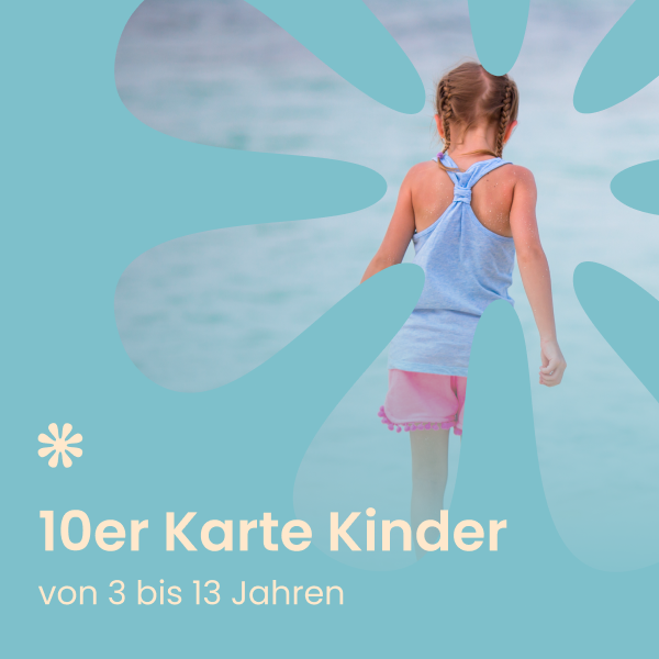 10er Karte Kinder von 3 bis 13 Jahren