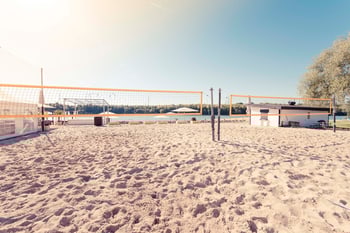Reservierung Beachvolleyball-Feld